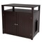 Arf Pets Cat Litter Box Enclosure, Furniture Large Box House with Table APCATBXLG - alternate 1